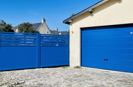 Portail et porte de garage à Quiberon 